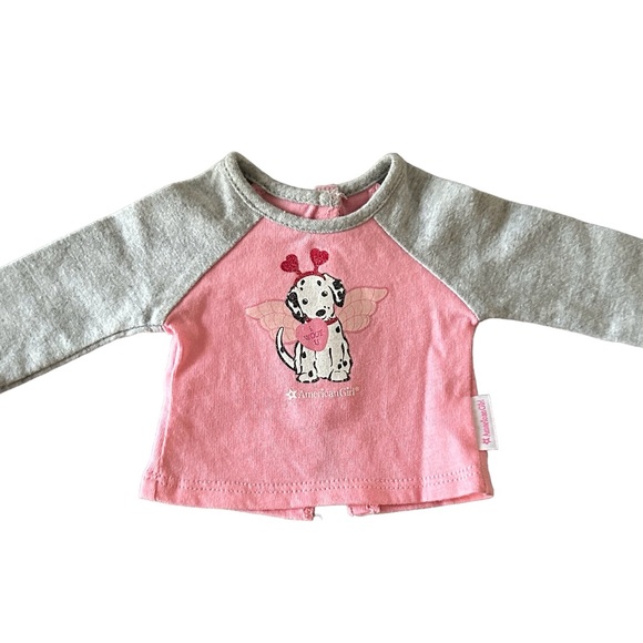 American Girl 18” Doll The Valentine Gift Tee Shirt 2015 NOS Retired 2016 Rare - Picture 3 of 10